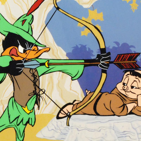 Robin Hood: Bow and Error - Chuck Jones Hand Painted Limited Edition Cel Signed