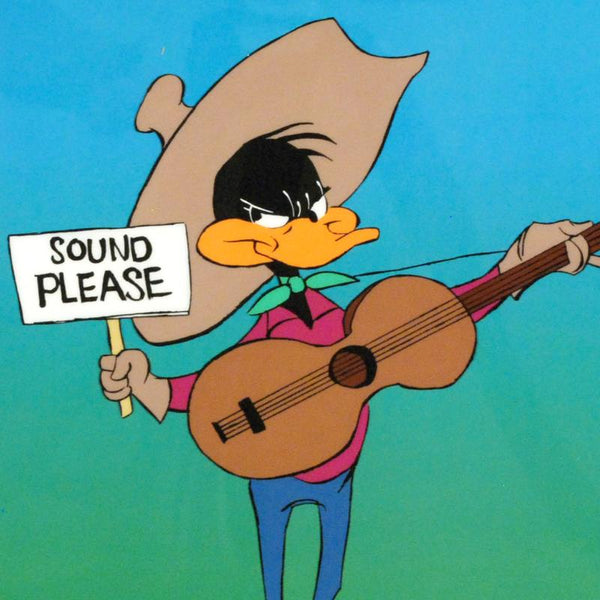 Sound Please - Limited Edition Hand Painted Animation Cel Signed by Chuck Jones
