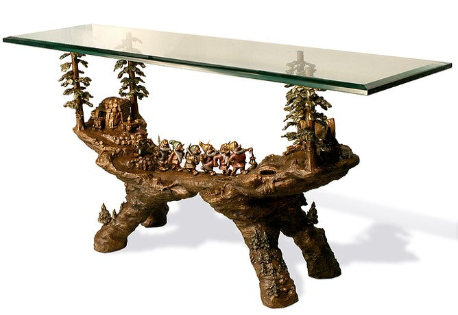 Seven Dwarfs Arch Entry Bronze Table – The Universe of Animation