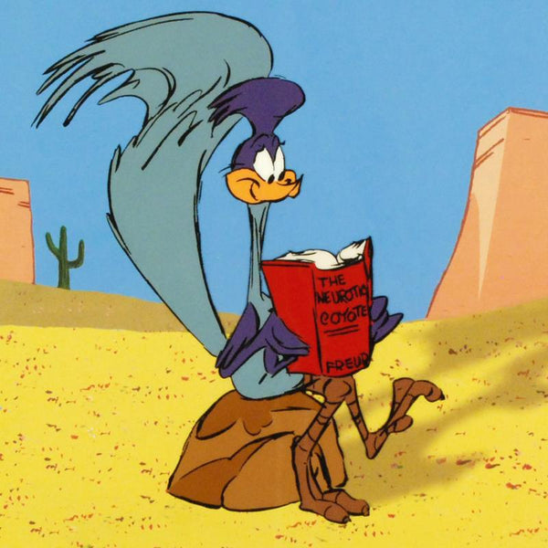 The Neurotic Coyote - Limited Edition Hand Painted Animation Cel Signed by Chuck Jones