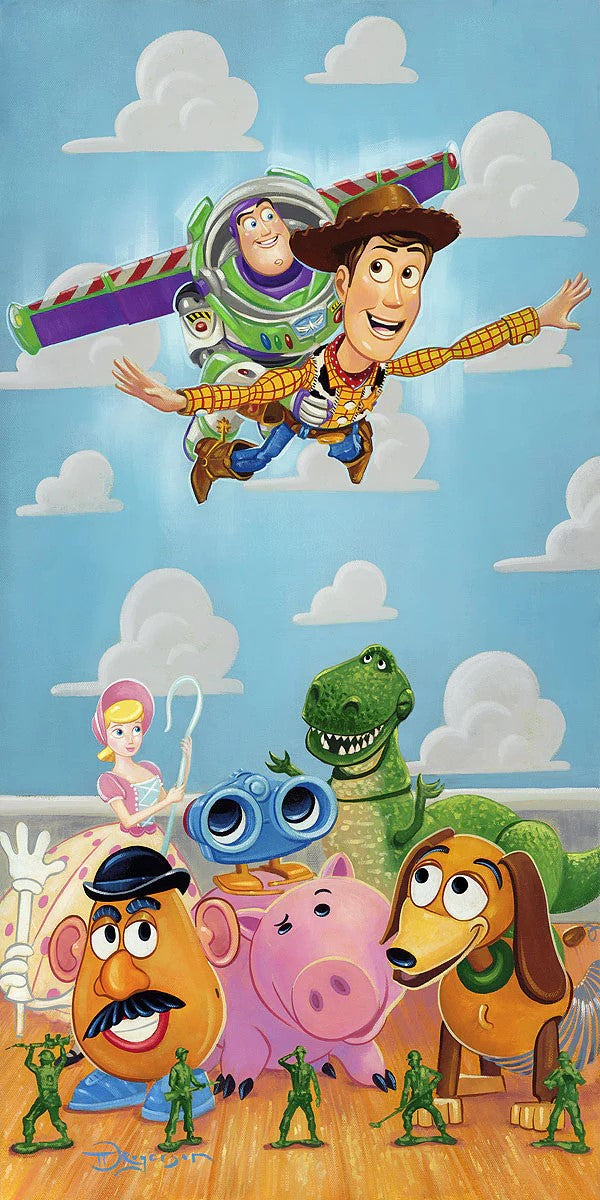 The Original Toys By Tim Rogerson inspired by Toy Story