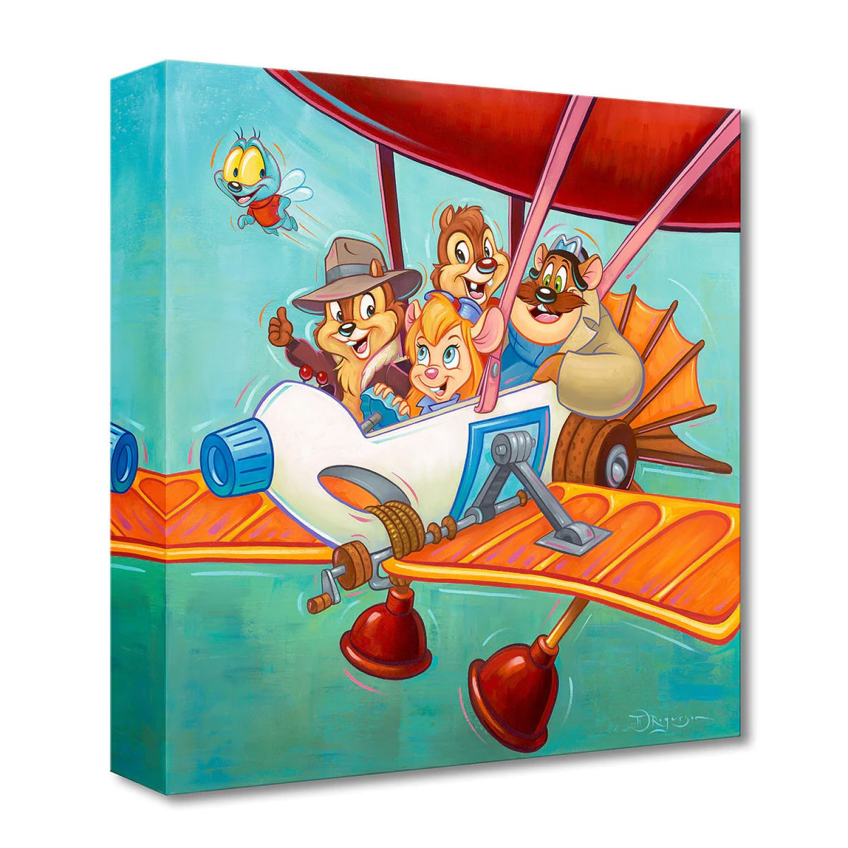 The Ranger Plane by Tim Rogerson featuring Chip and Dale Rescue Ranger ...