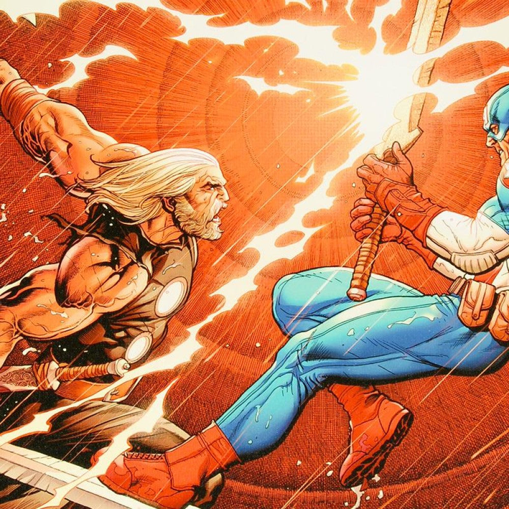 Ultimate New Ultimates #4 - By Frank Cho - Limited Edition Giclée on Canvas