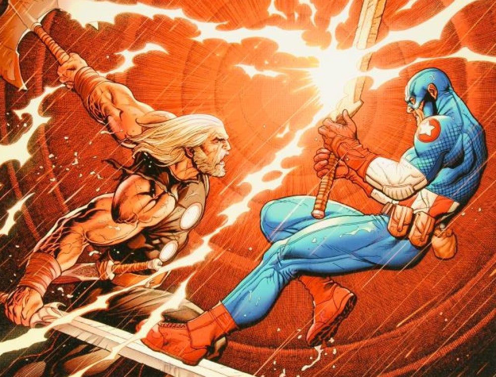 Ultimate New Ultimates #4 - By Frank Cho - Limited Edition Giclée on Canvas