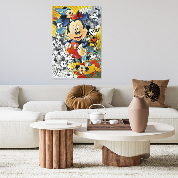 90 Years of Mickey Mouse by Tim Rogerson featuring Mickey Mouse