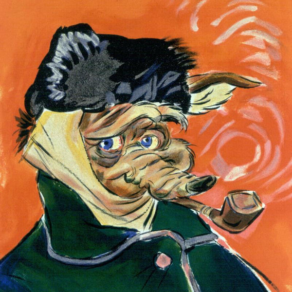 Vincent Van Coyote - Limited Edition Fine Art Stone Lithograph Signed by Chuck Jones