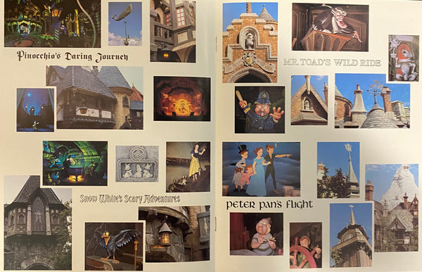 Disneyland The New Fantasyland Commemorative Book for Cast Members, 1983