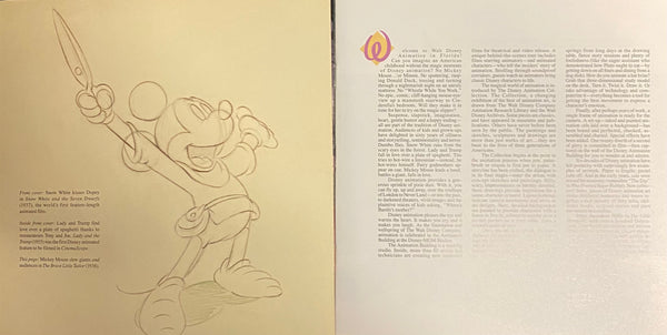 The Magic of Disney Animation Gallery Opening Exhibition Book, 1989