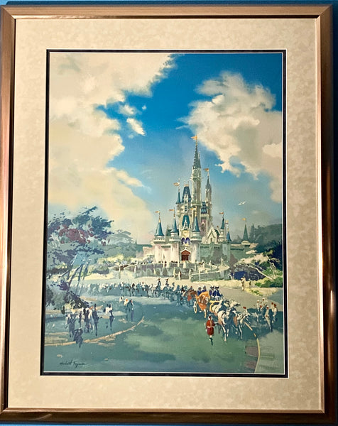 Cinderella Castle Signed By Herbert Ryman
