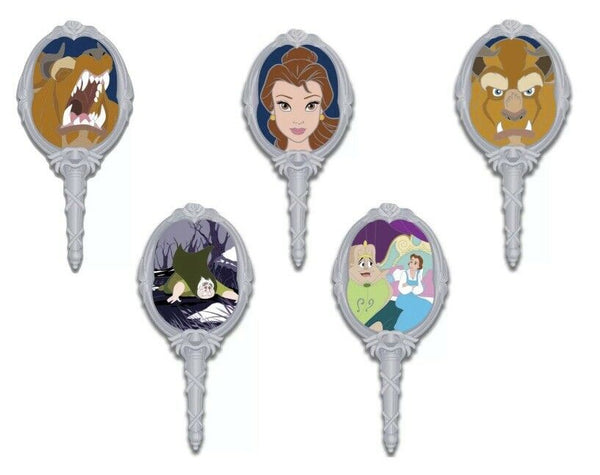 Mickeys of Glendale Destination D23 LE250 Beauty and the Beast Complete Pin Set