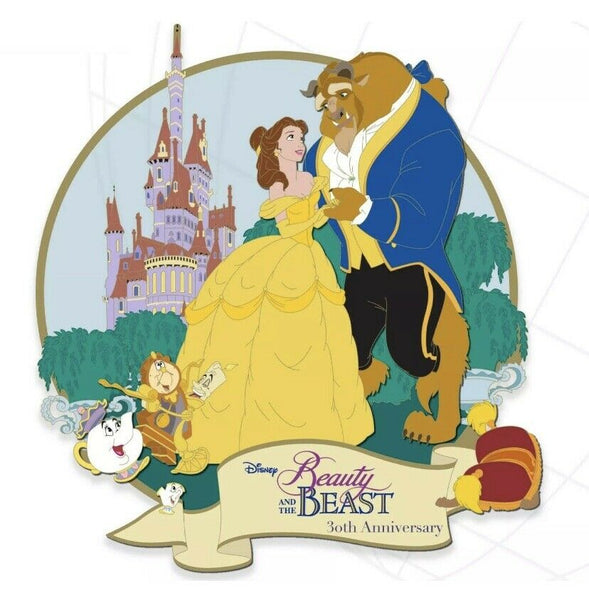 Mickeys of Glendale Destination D23 LE250 Beauty and the Beast Complete Pin Set