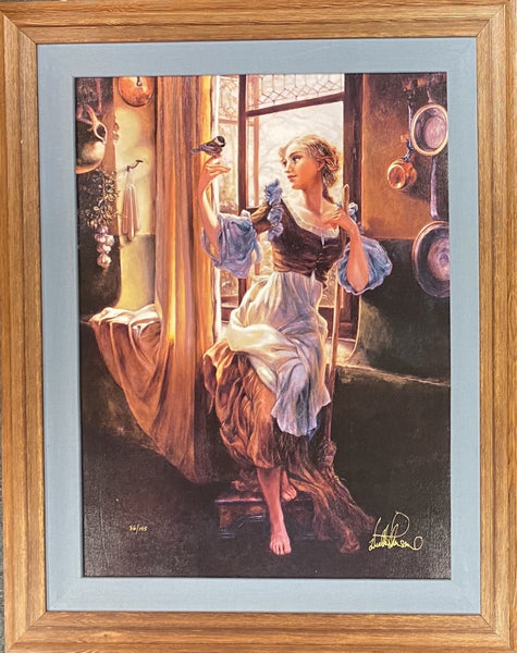 Cinderella's New Day FRAMED by Heather Edwards inspired by Cinderella