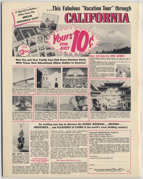 Walt Disney's Magazine Volume IV Number 1, 1958