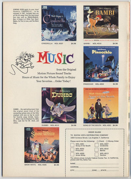 Walt Disney's Magazine Vol. 2 No. 5, August 1957, Successor to Mickey Mouse Club Magazine