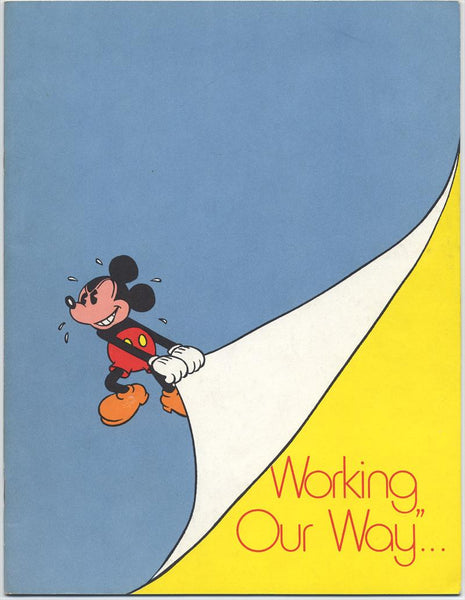 Disneyland Working Our Way Cast Member Manual, 1974